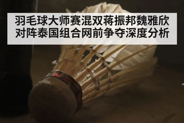 羽毛球大师赛混双蒋振邦魏雅欣对阵泰国组合网前争夺深度分析